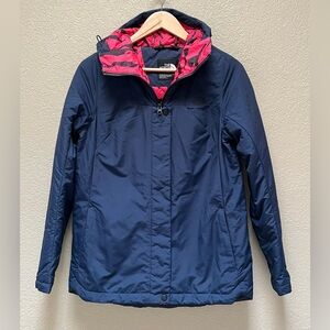 The North Face Never Stop Exploring Women’s  Navy Blue Jacket Size Small